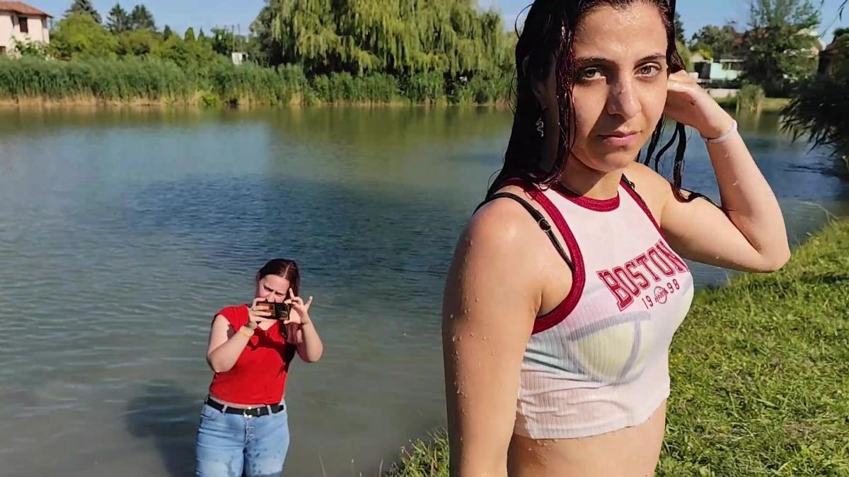 First video of Kiara and Mona