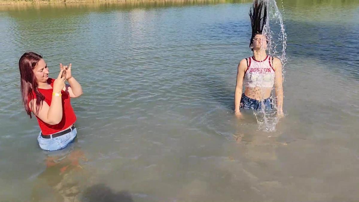 First video of Kiara and Mona