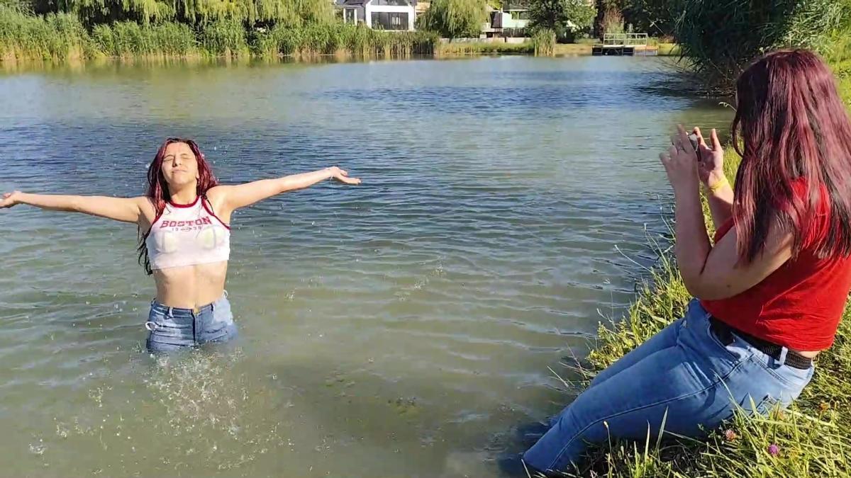 First video of Kiara and Mona