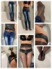 Preview for: "Shower and fully clothed bath in my new grey pantyhose, jeans and shirt."