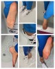 Preview for: "Waterproof test, how long will my feet stay dry 🥰?"